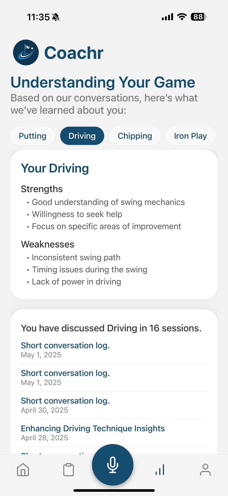 coachr-stats screenshot